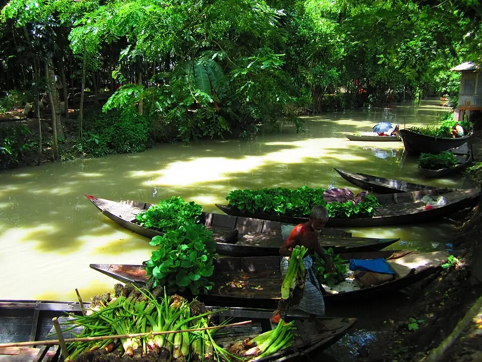 Barisal Floating Market